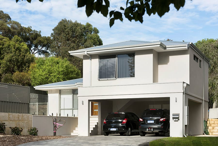 The final second storey home extension has a great street presence, and added significant value to our client’s home. With a new main bedroom and ensuite overlooking the mature street trees, life is far more enjoyable in a modern home.